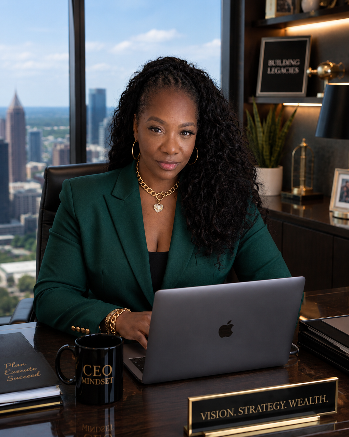 Founder at work — Vision. Strategy. Wealth.